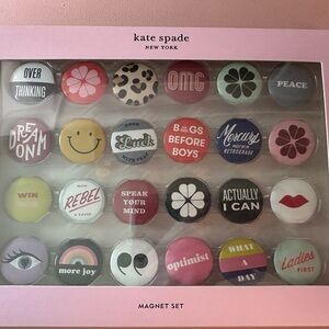 Kate Spade NY Actually I Can Magnet Set